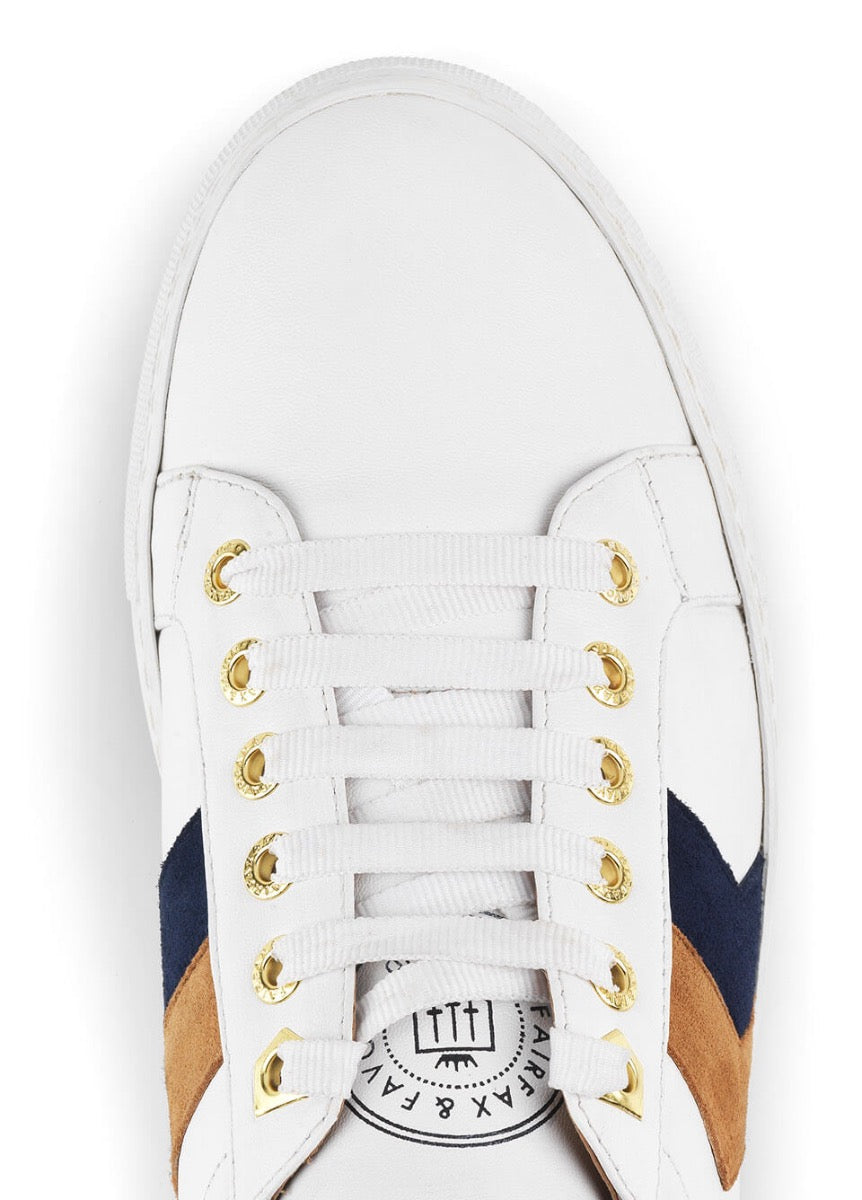 Fairfax & Favor Alexandra Trainer - White