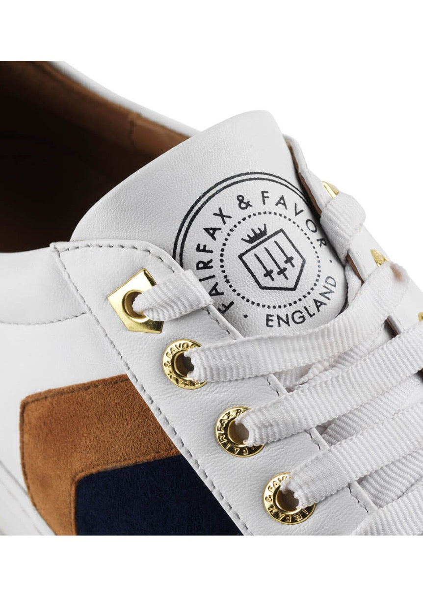 Fairfax & Favor Alexandra Trainer - White