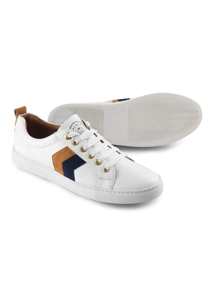 Fairfax & Favor Alexandra Trainer - White