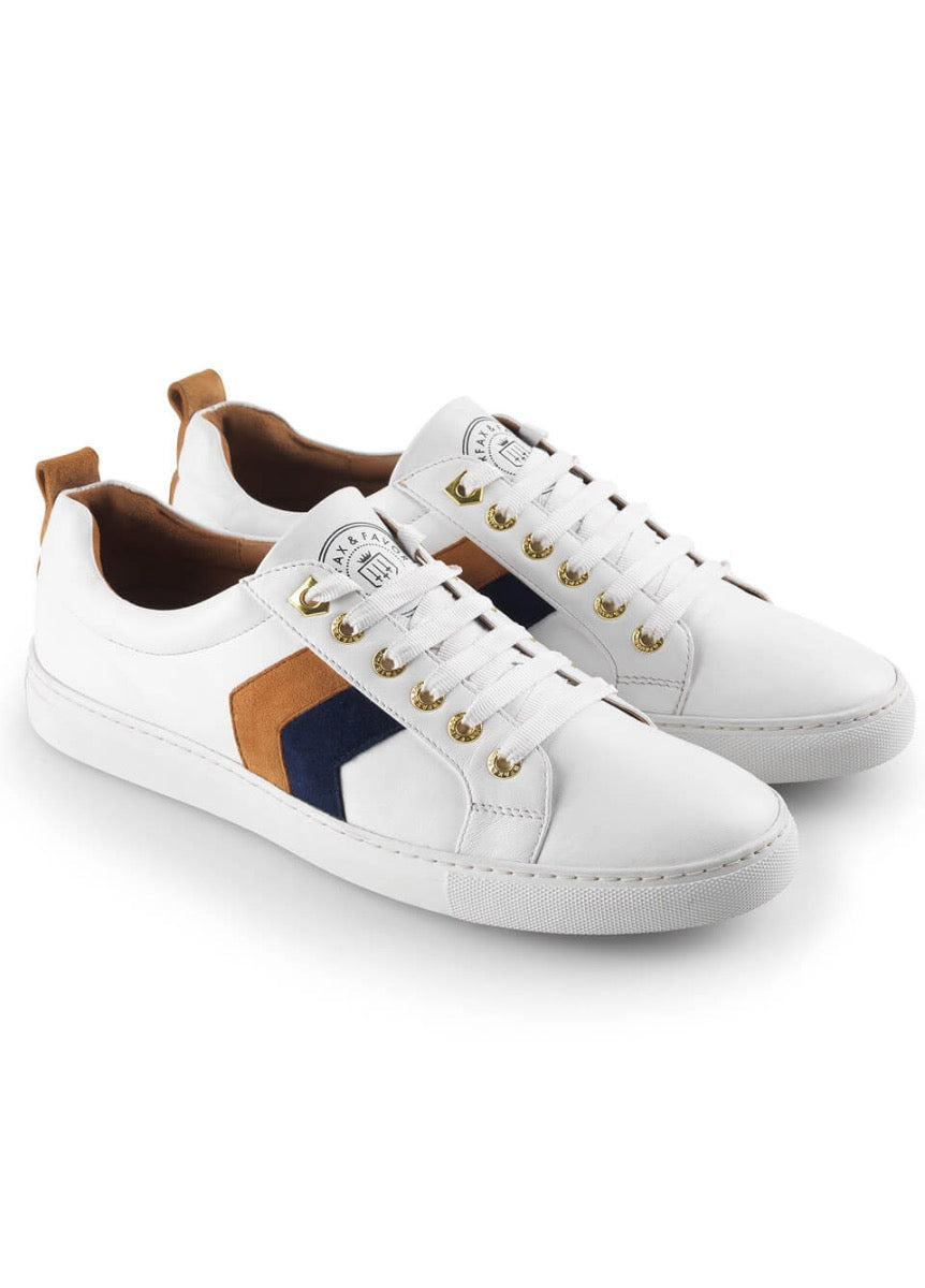 Fairfax & Favor Alexandra Trainer - White
