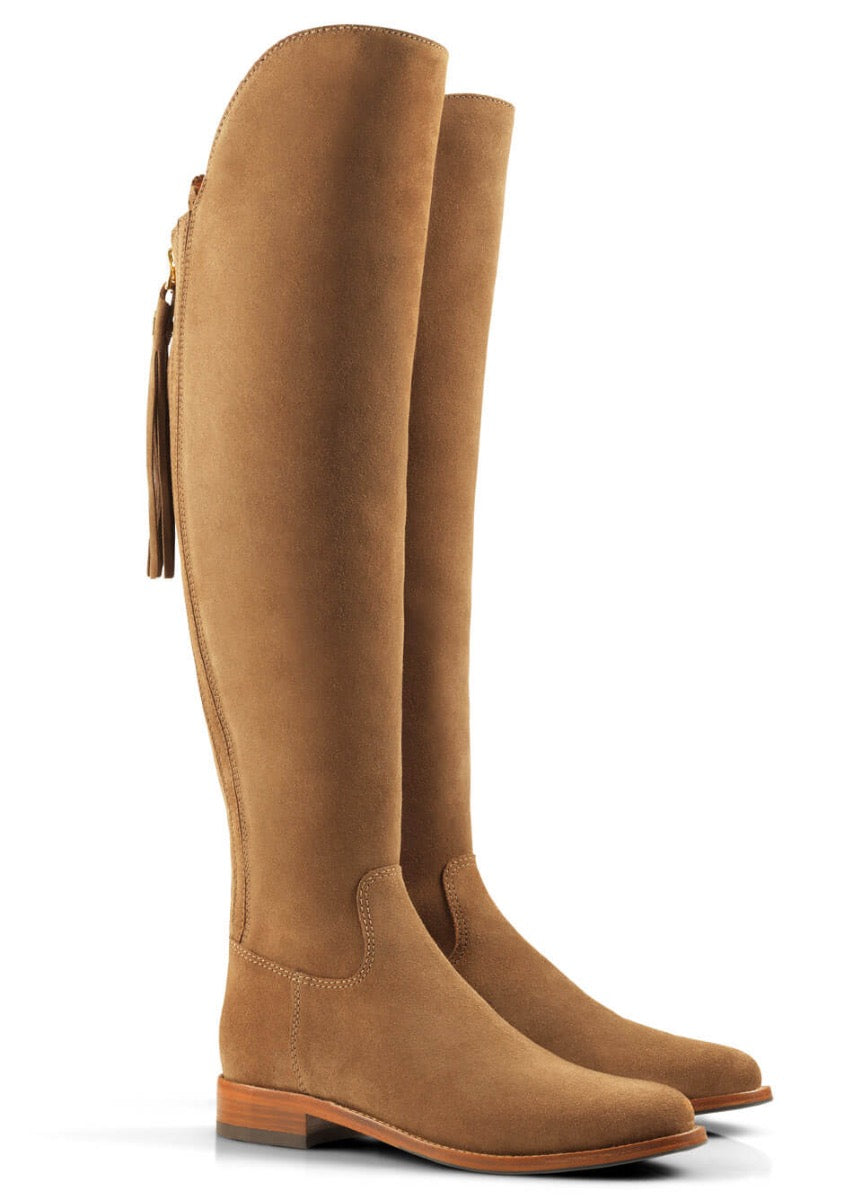Fairfax & Favor Flat Amira Boot - Tan