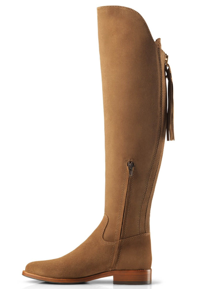 Fairfax & Favor Flat Amira Boot - Tan