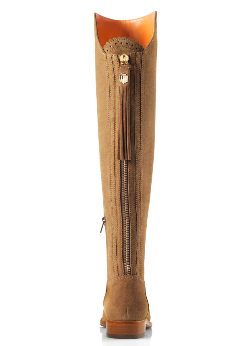 Fairfax & Favor Flat Amira Boot - Tan