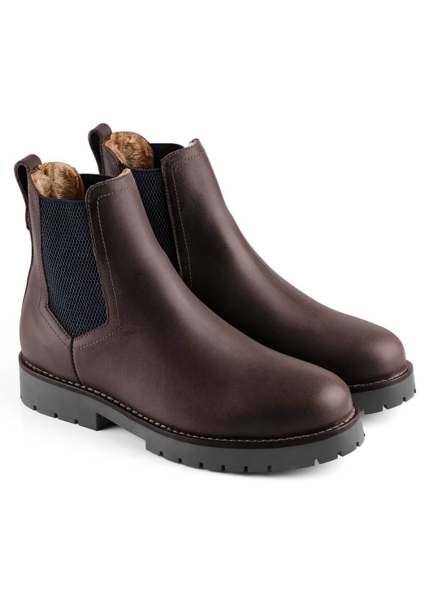 Fairfax & Favor Sheepskin Boudica - Mahogany