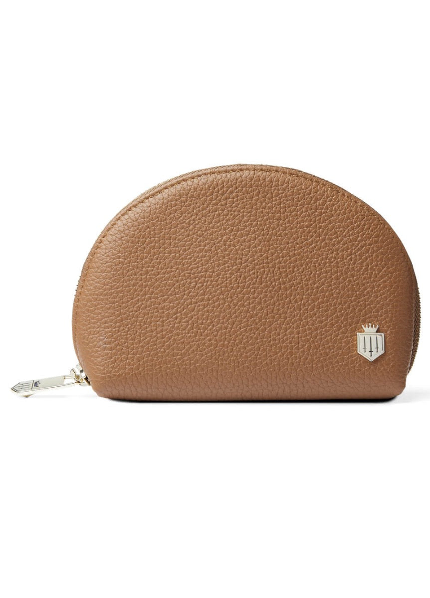 Fairfax & Favor Chiltern Leather Coin Purse - Tan