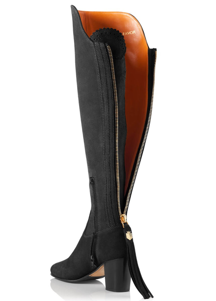 Farifax & Favor Heeled Amira - Black