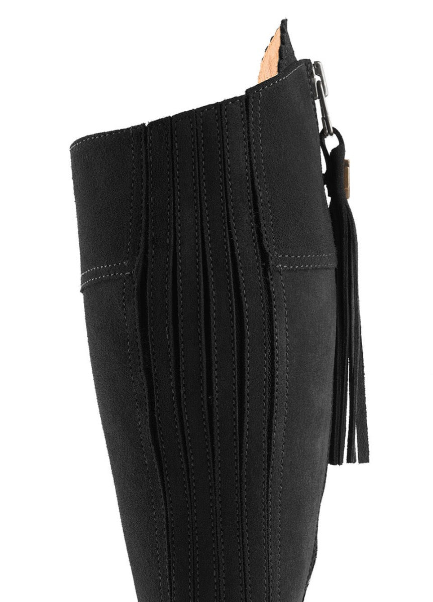 Fairfax & Favor Heeled Regina Boot - Black