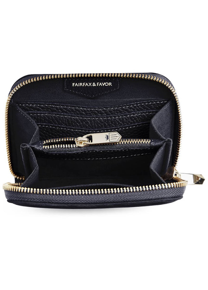 Fairfax & Favor Mini Salisbury Purse - Navy
