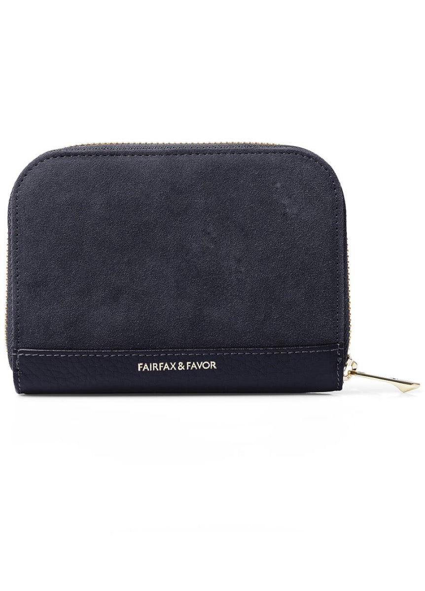 Fairfax & Favor Mini Salisbury Purse - Navy