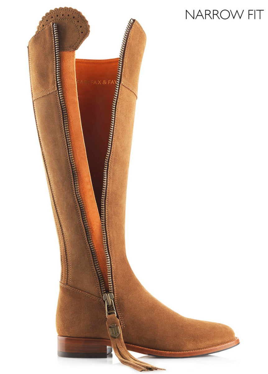 Fairfax & Favor Flat Regina Narrow Fit - Tan