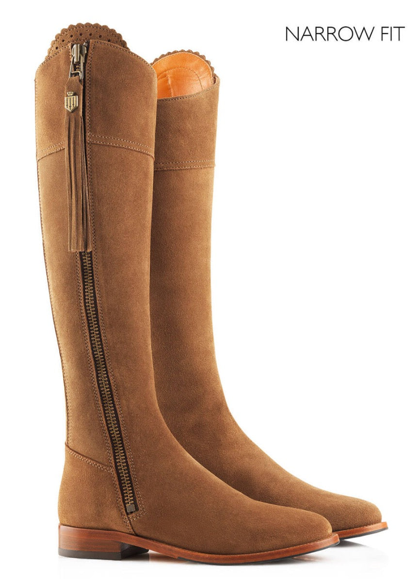 Fairfax & Favor Flat Regina Narrow Fit - Tan