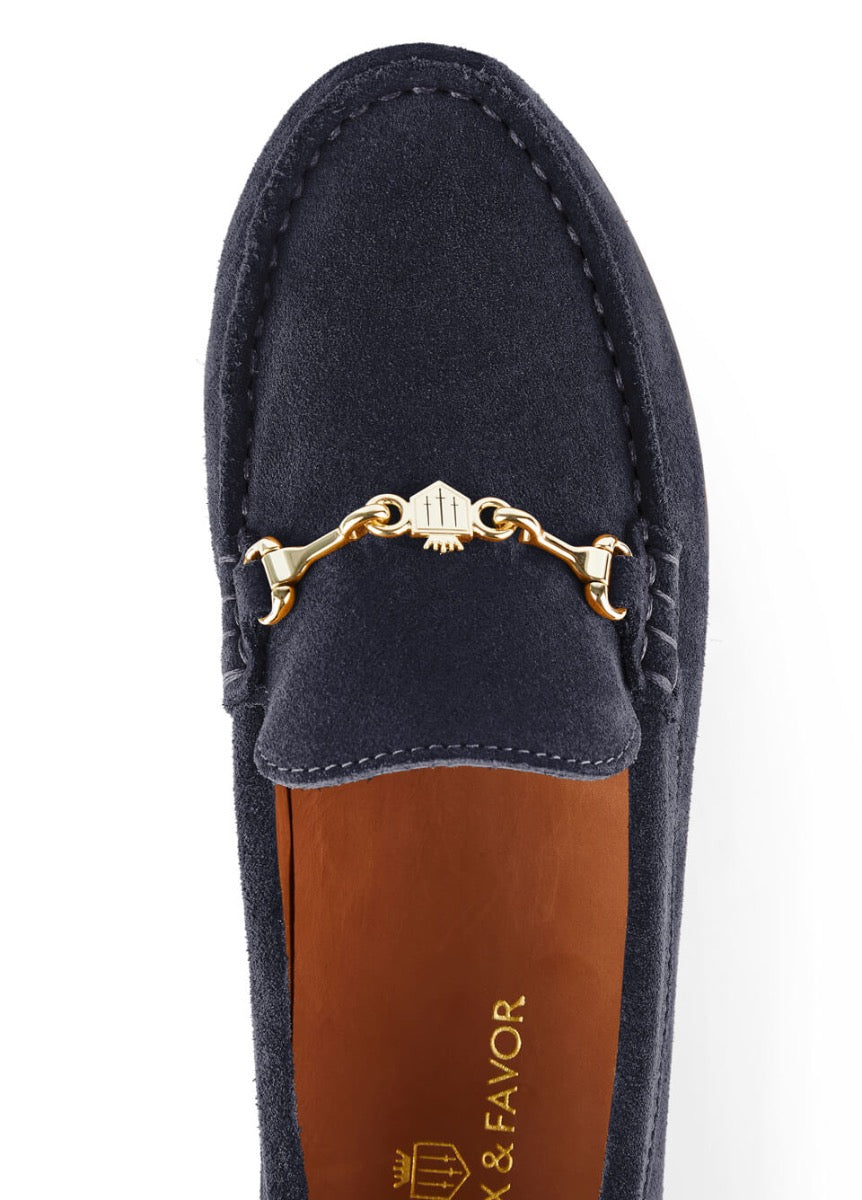 Fairfax & Favor Ladies Trinity Loafer - Navy