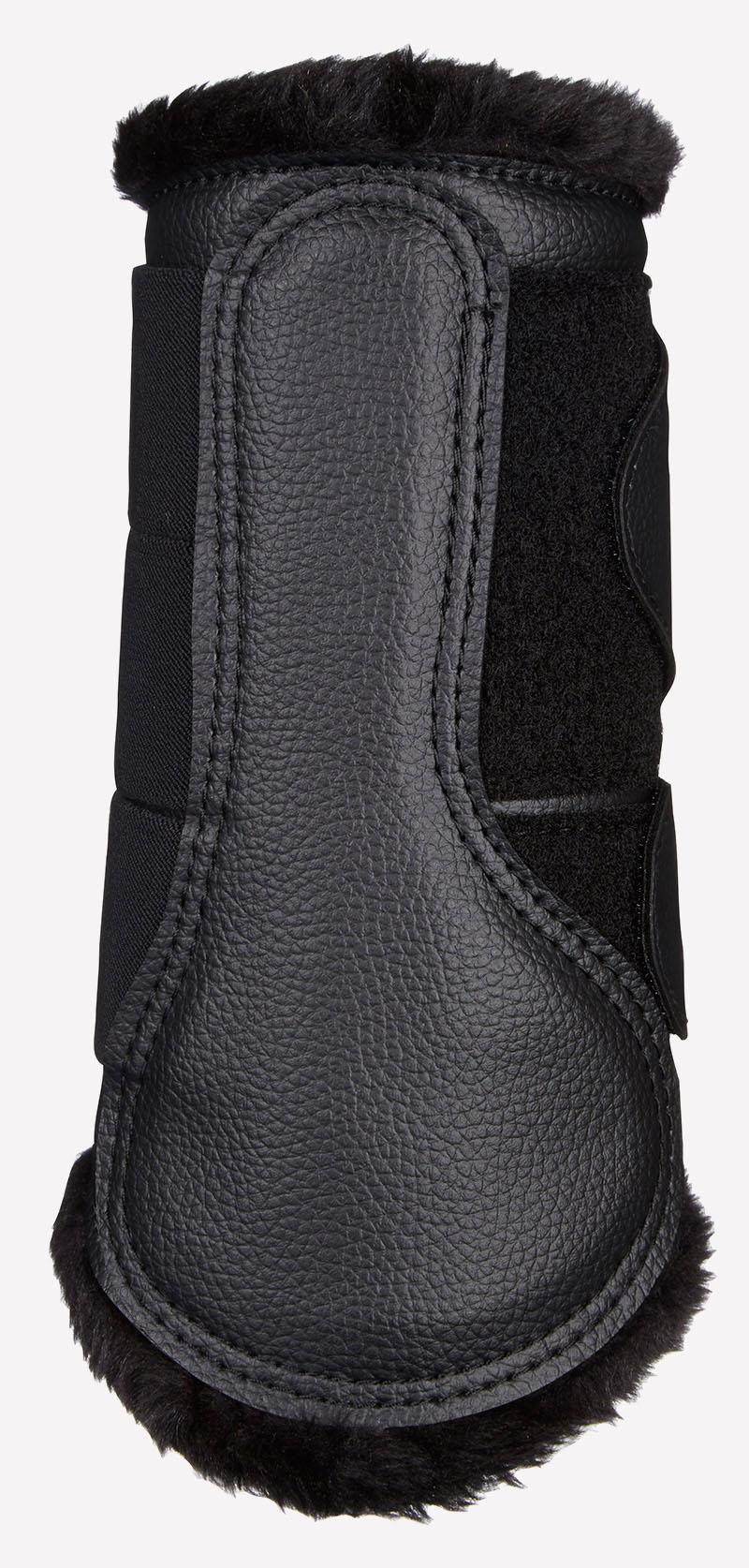 LeMieux Fleece Lined Brushing Boots - Black