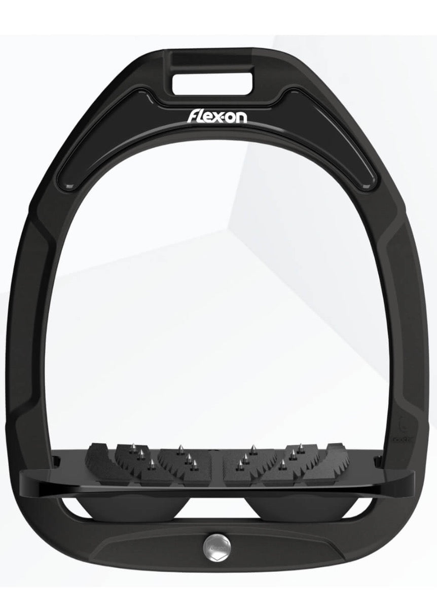 Flex-On Green Composite Stirrups - Black/Black