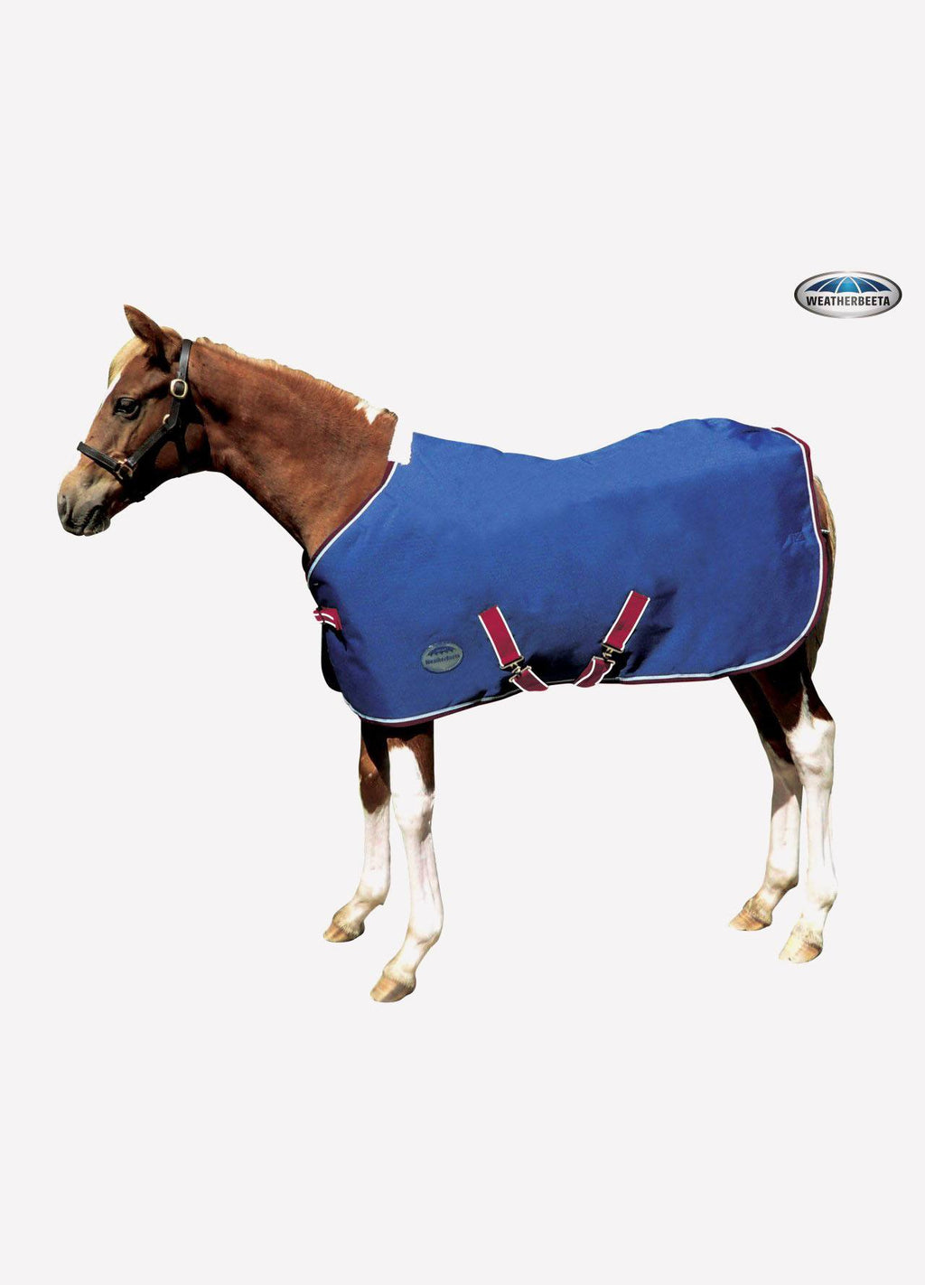 Weatherbeeta Original 1200D Foal Rug - Navy/Red/White