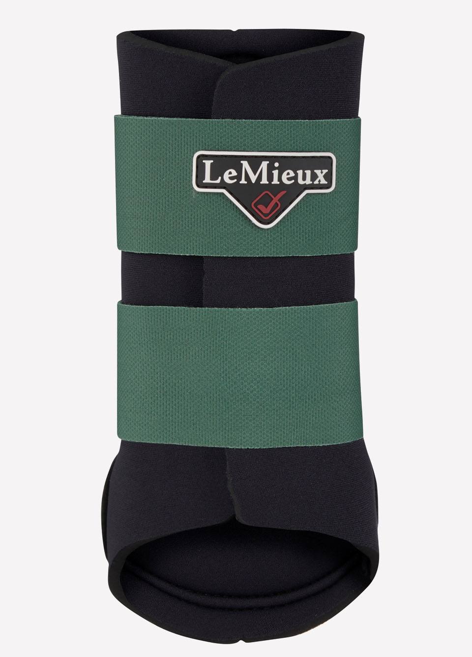 LeMieux Grafter Brushing Boots - Hunter Green