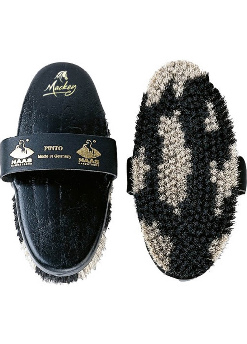 Haas Pinto Brush - Black/White
