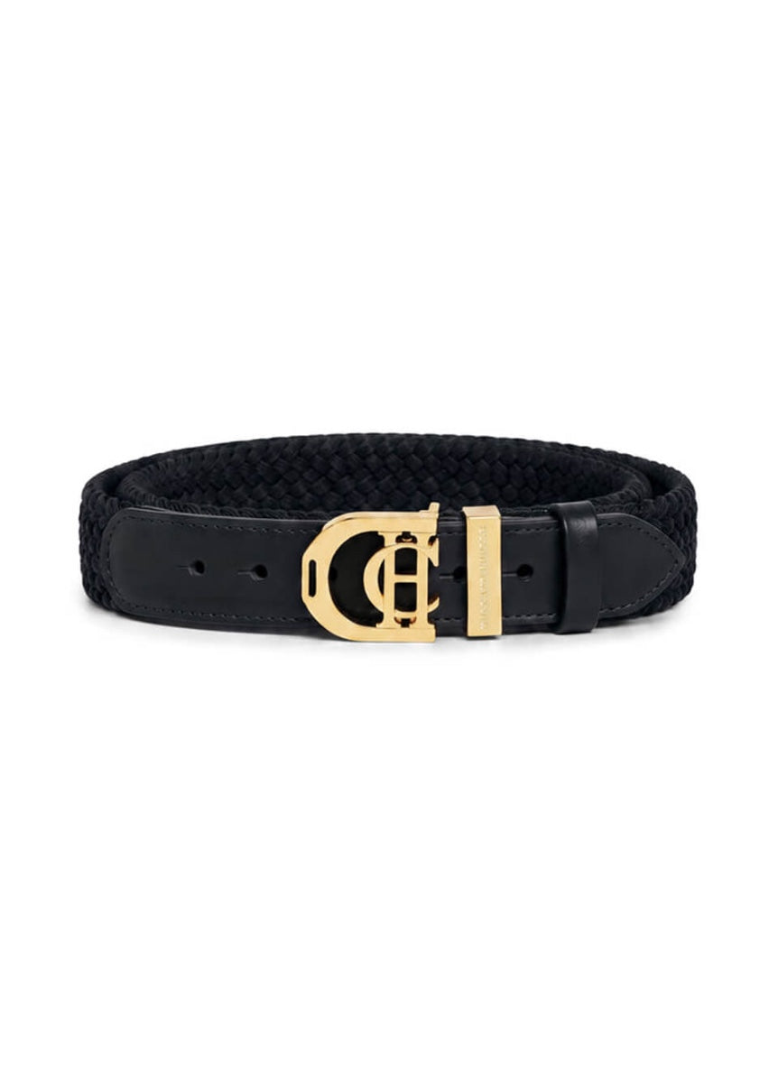 Holland Cooper Stirrup Heritage Belt - Black