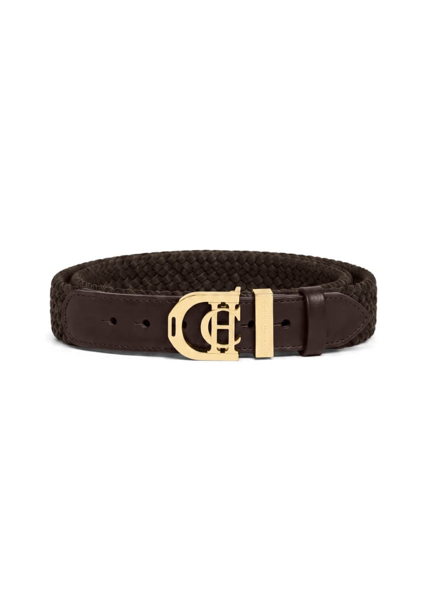 Holland Cooper Stirrup Heritage Belt - Chocolate