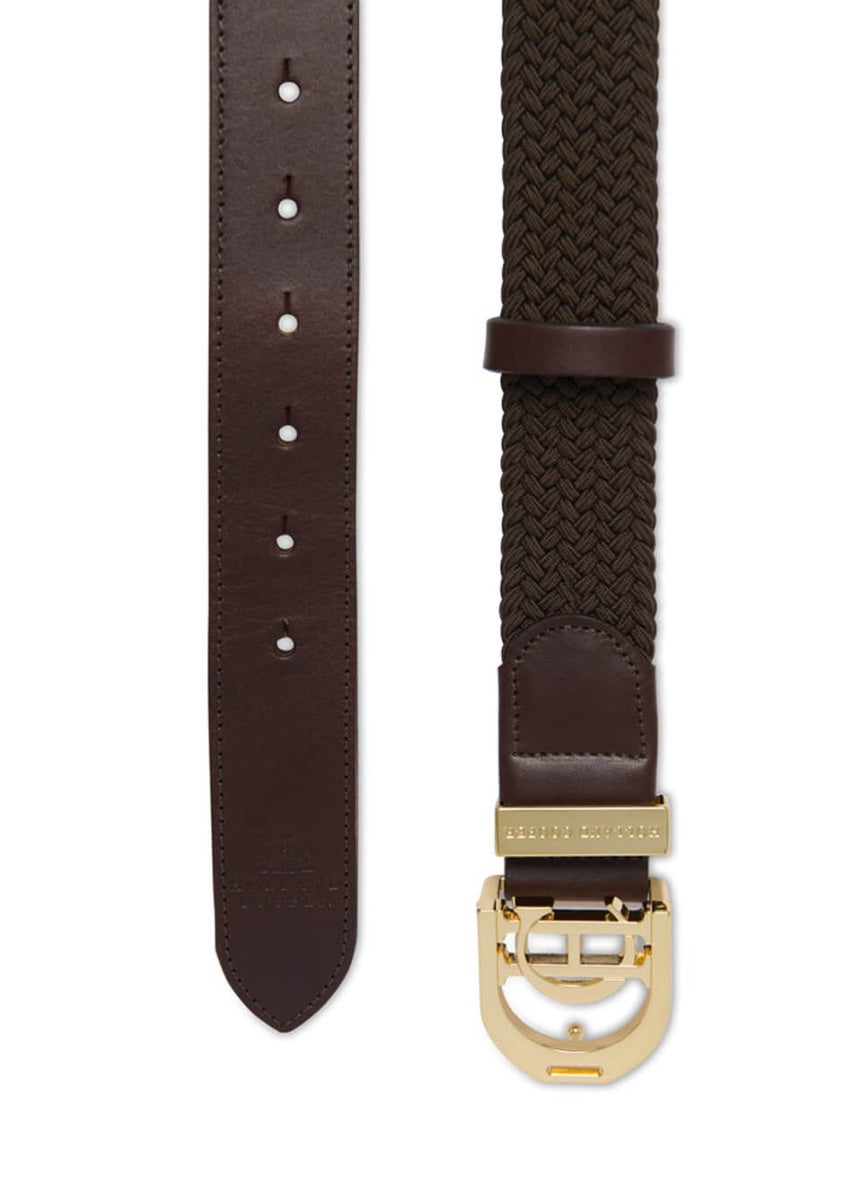 Holland Cooper Stirrup Heritage Belt - Chocolate