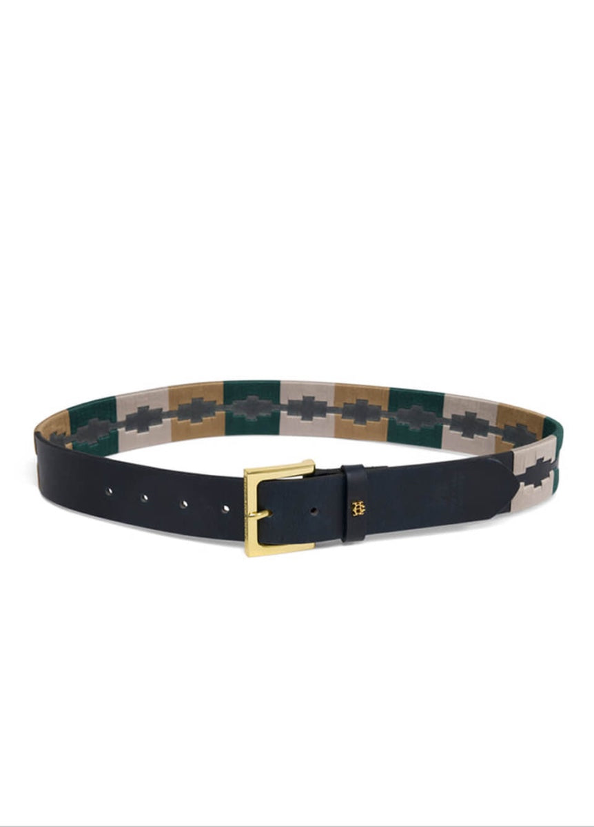 Holland Cooper Equestrian Polo Belt - Ink Navy
