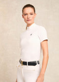 Holland Cooper Burghley Short Sleeve Baselayer - White