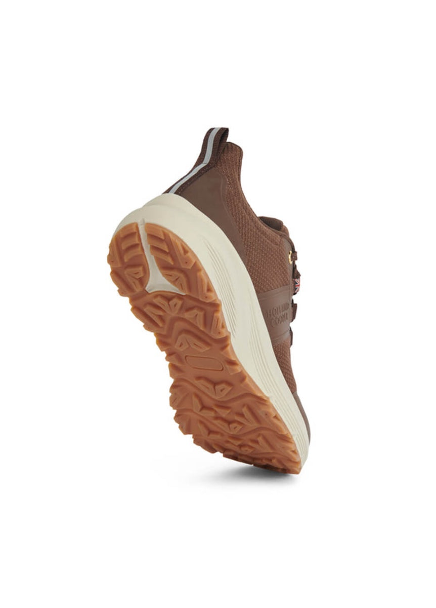 Holland Cooper Burghley Waterproof Trainer - Chestnut
