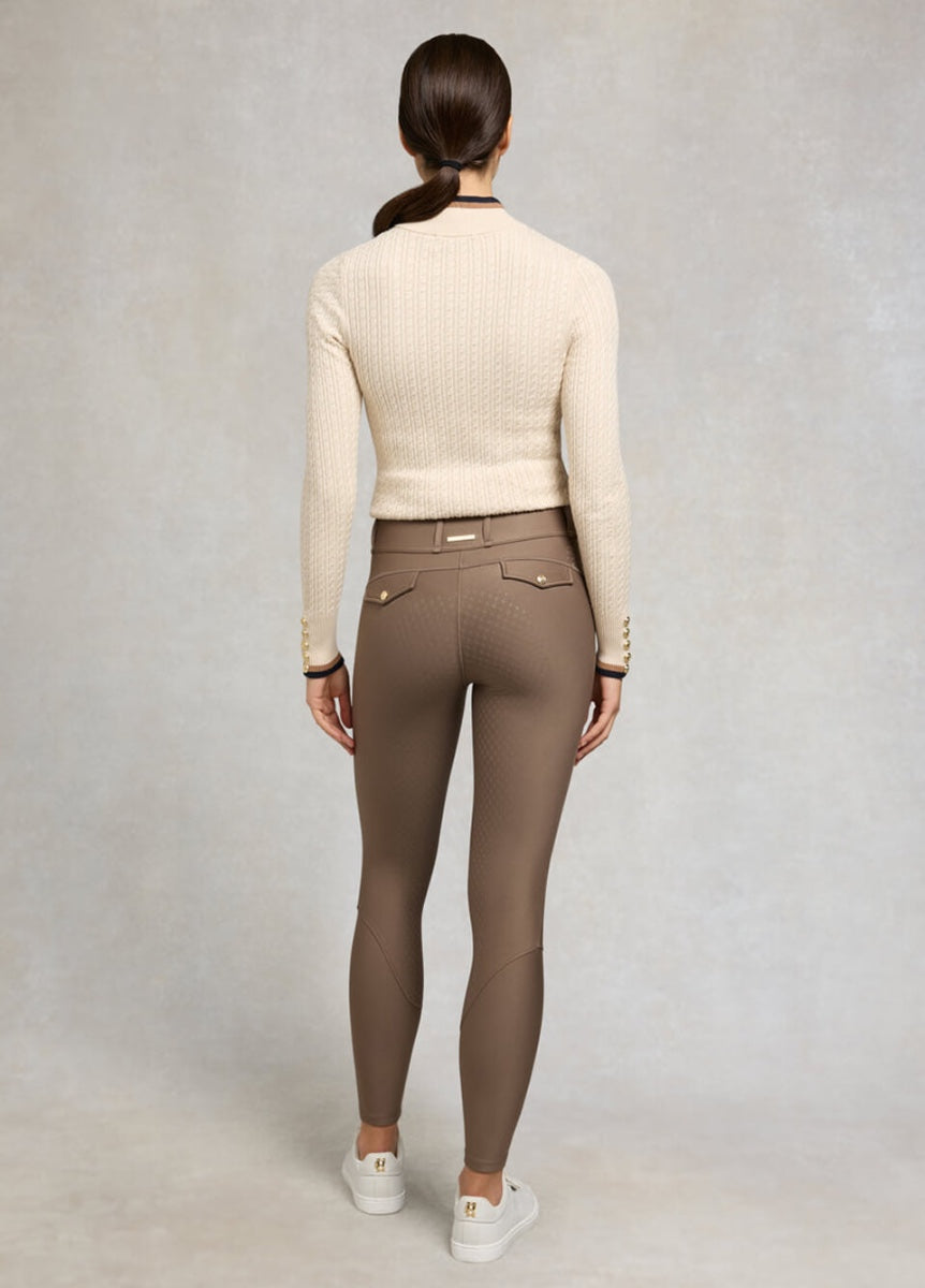 Holland Cooper Chatsworth Pull On Breeches - Mocha