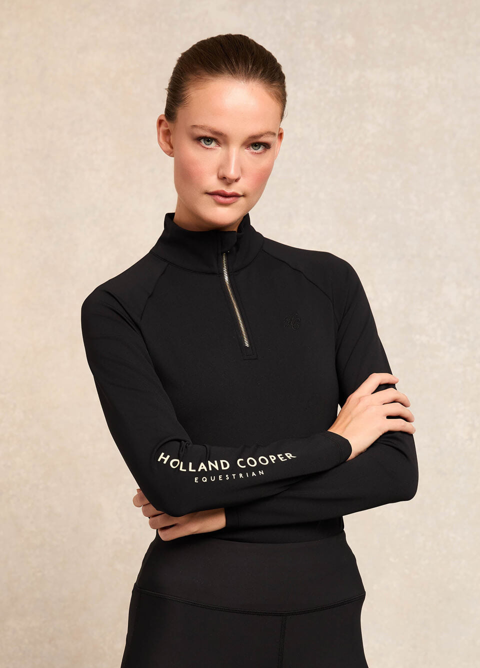 Holland Cooper Chiltern Base Layer - Black