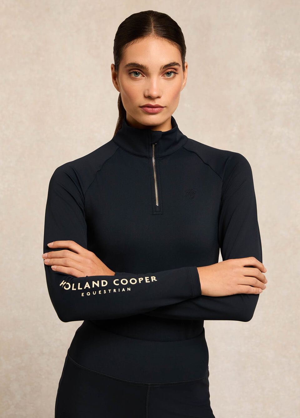 Holland Cooper Chiltern Base Layer - Ink Navy
