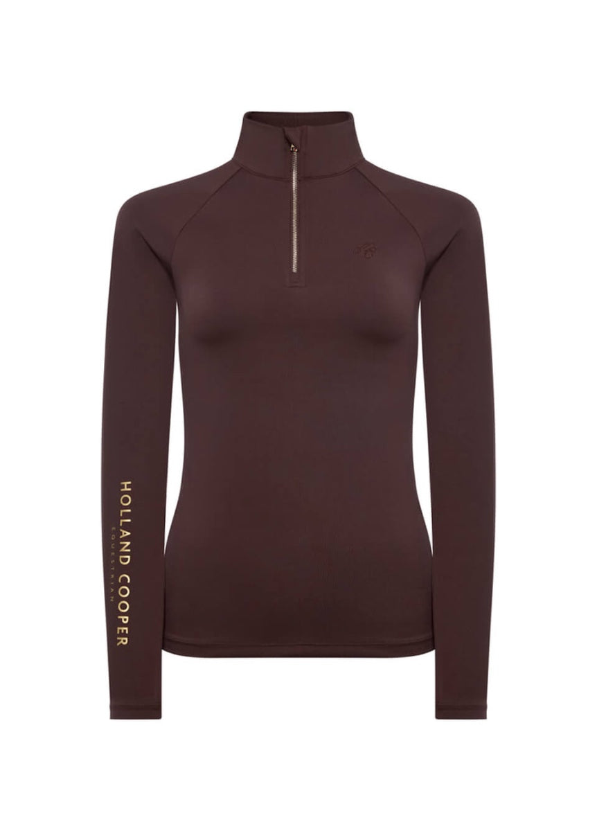 Holland Cooper Chiltern Base Layer - Walnut