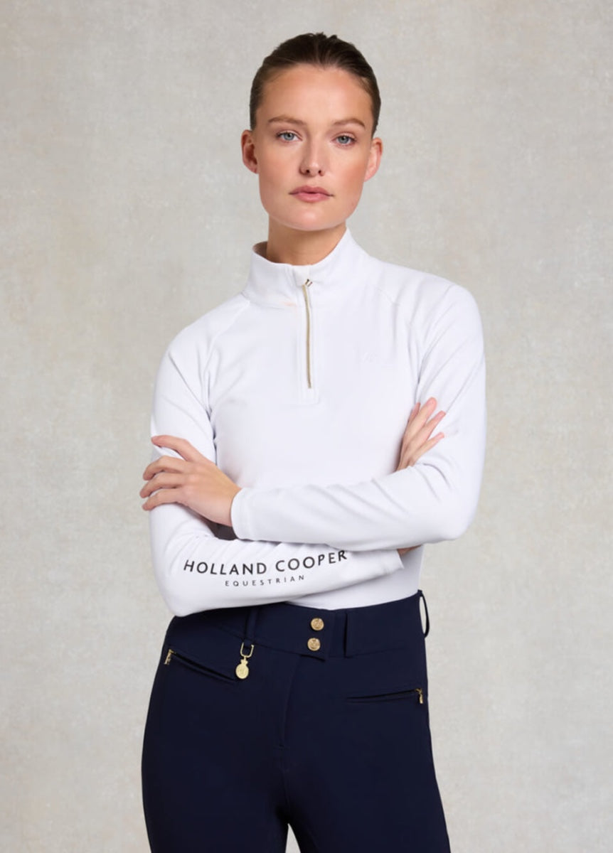 Holland Cooper Chiltern Base Layer - White