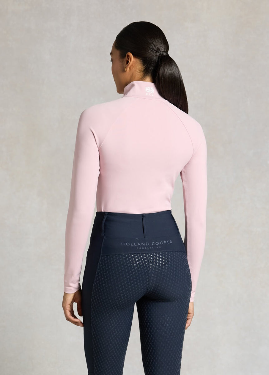 Holland Cooper Chiltern Base Layer - Dawn Pink