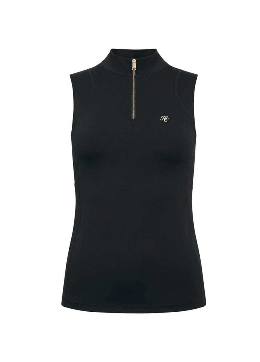 Holland Cooper Chiltern Sleeveless Base Layer - Black