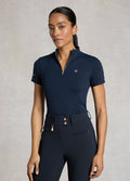 Holland Cooper Chiltern Short Sleeve Base Layer - Ink Navy
