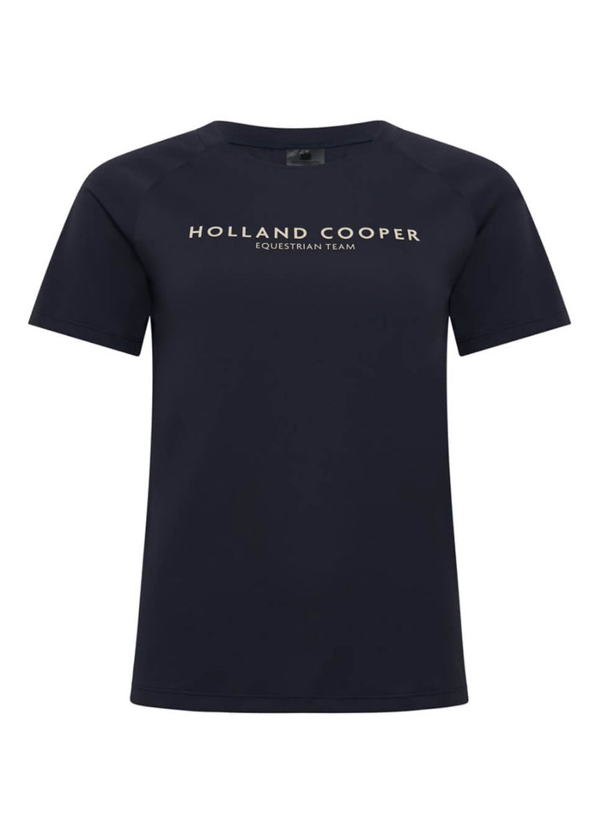 Holland Cooper Chiltern Crew Neck Tee - Ink Navy