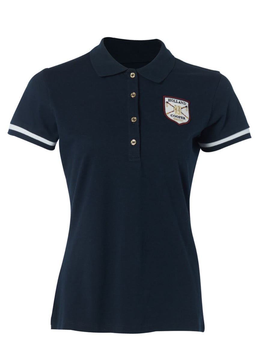 Holland Cooper Classic Polo Shirt - Ink Navy