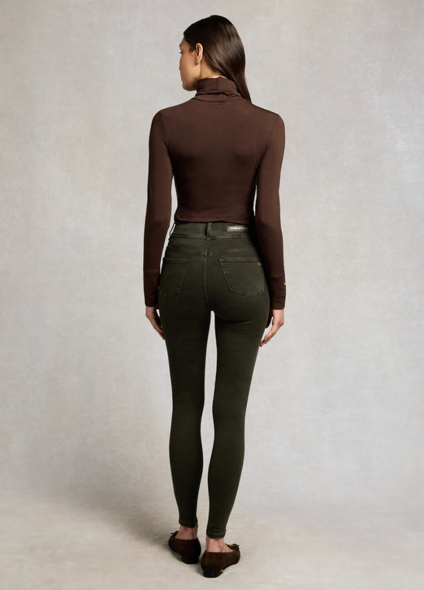 Holland Cooper Contour Skinny Jean - Dark Pine
