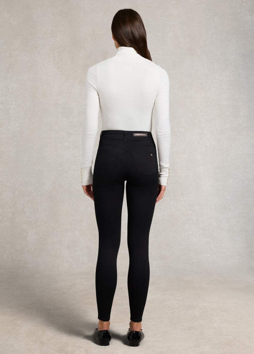 Holland Cooper Contour Skinny Jeans - Black