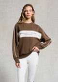 Holland Cooper Crew Neck Sweat - Chestnut