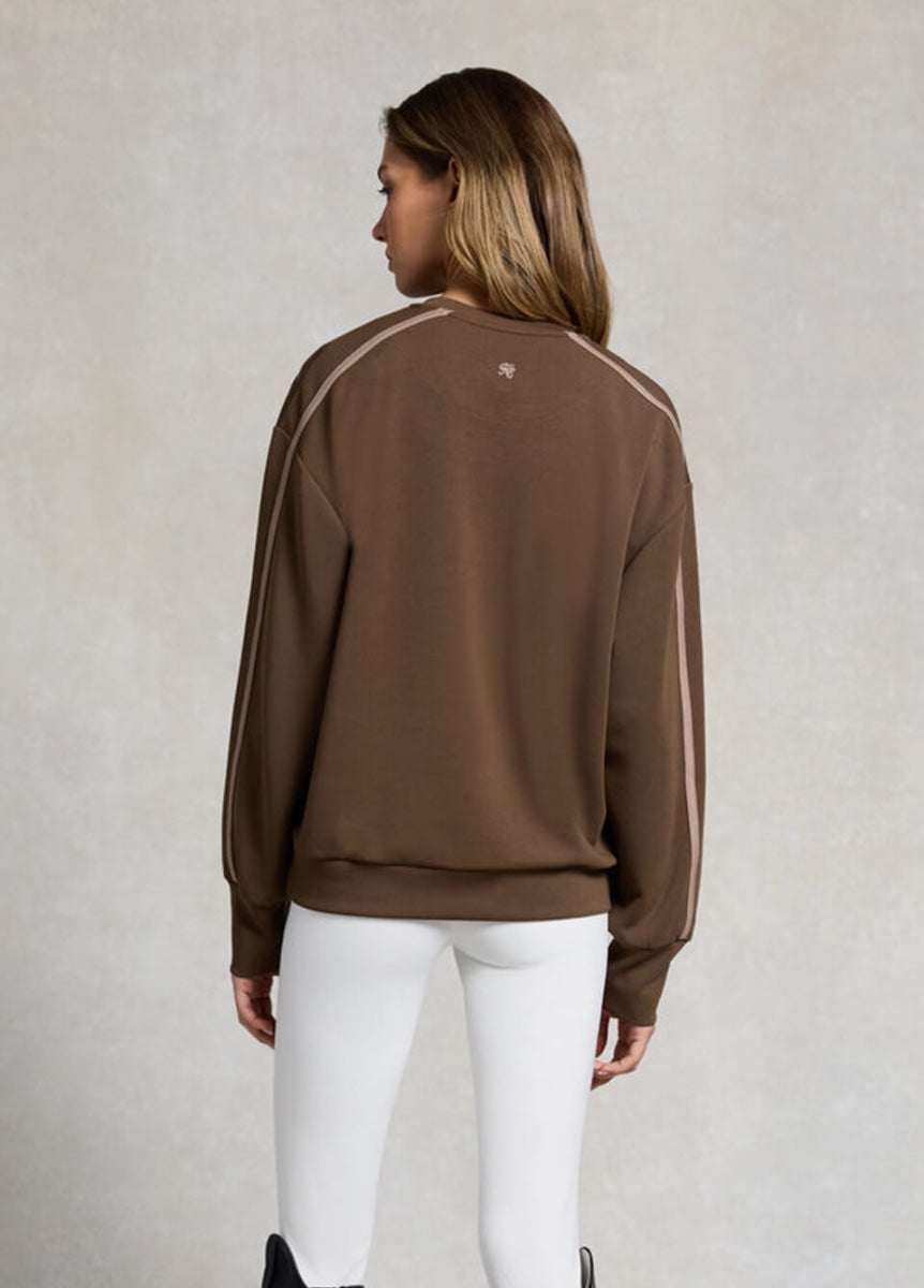 Holland Cooper Crew Neck Sweat - Chestnut