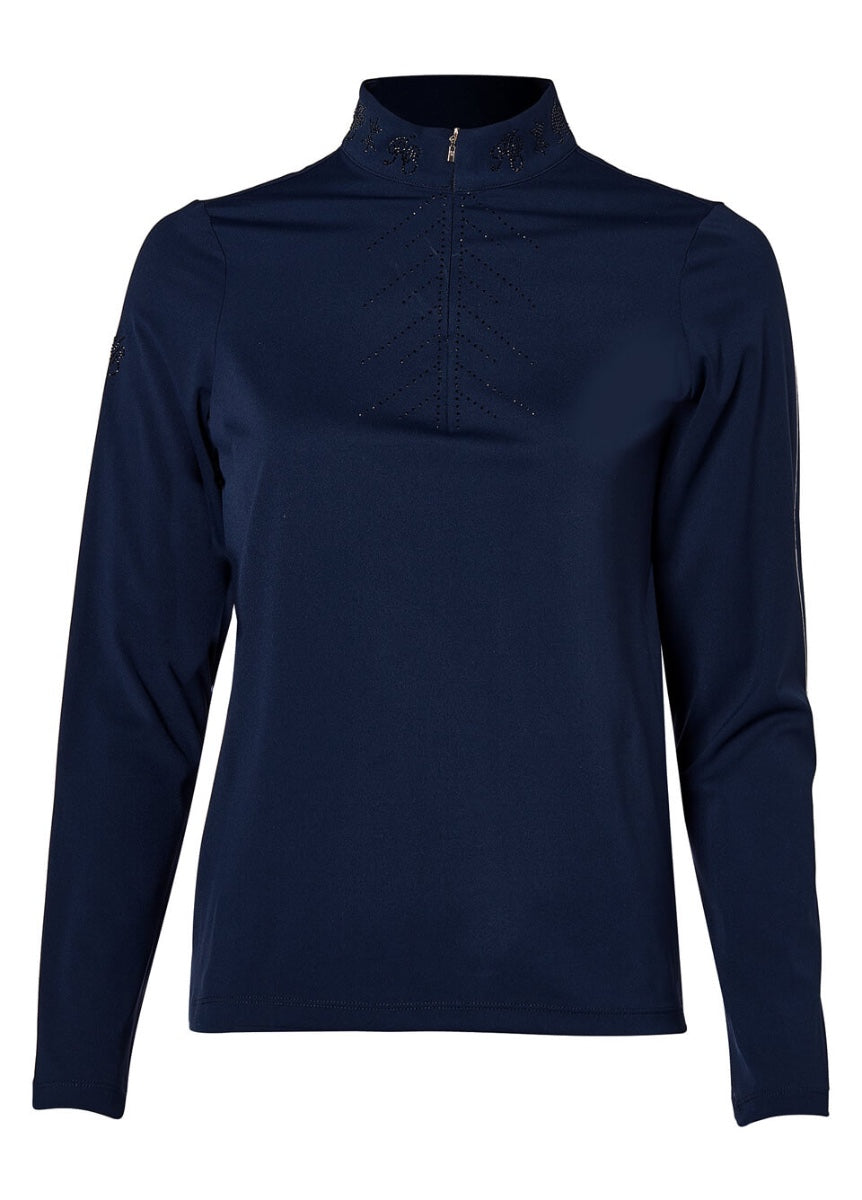 Holland Cooper Crystal Base Layer - Ink Navy