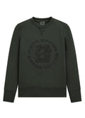Holland Cooper Cranborne Crystal Crew - Ivy Green