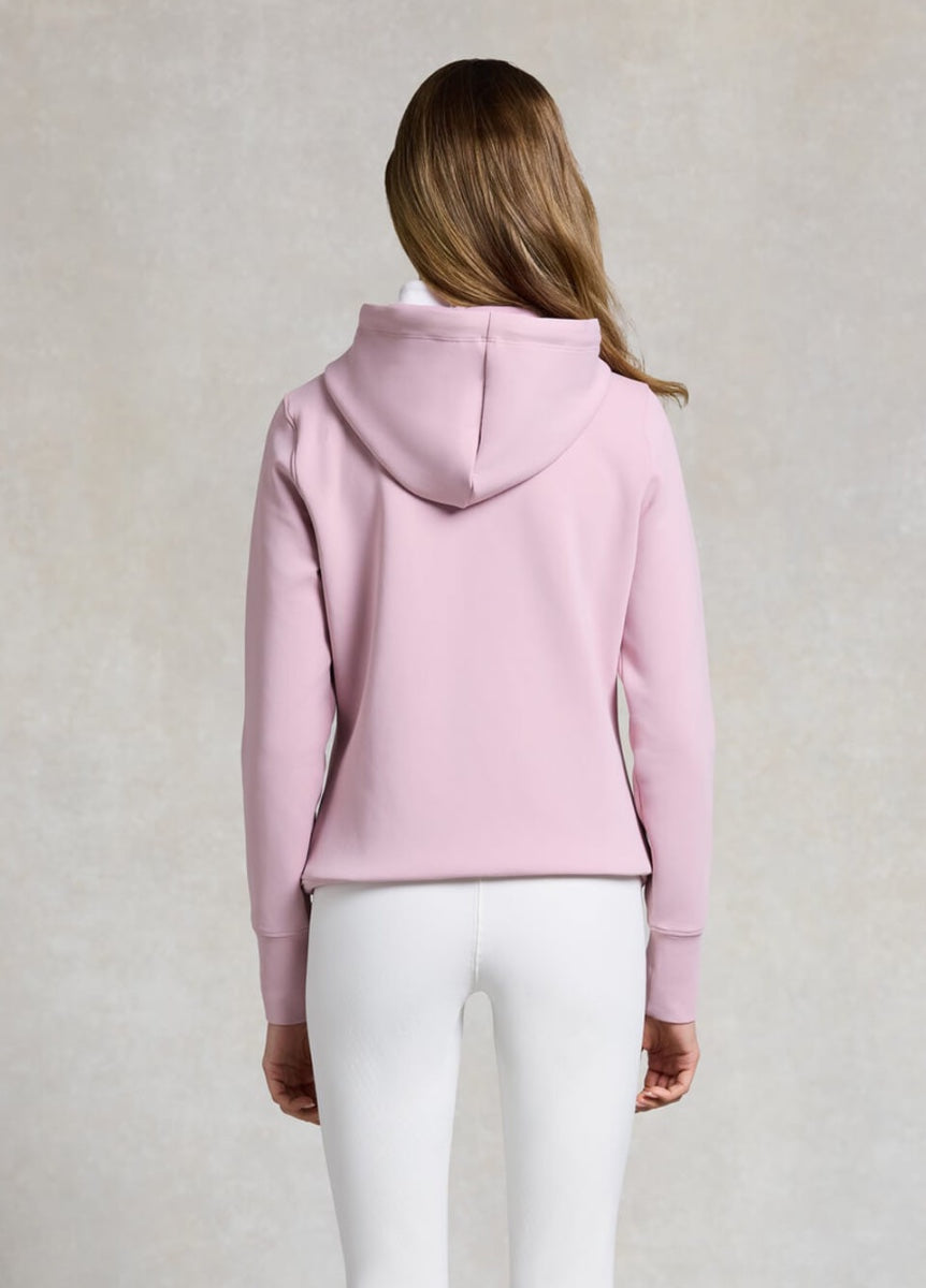 Holland Cooper Crystal Hoodie - Dawn Pink