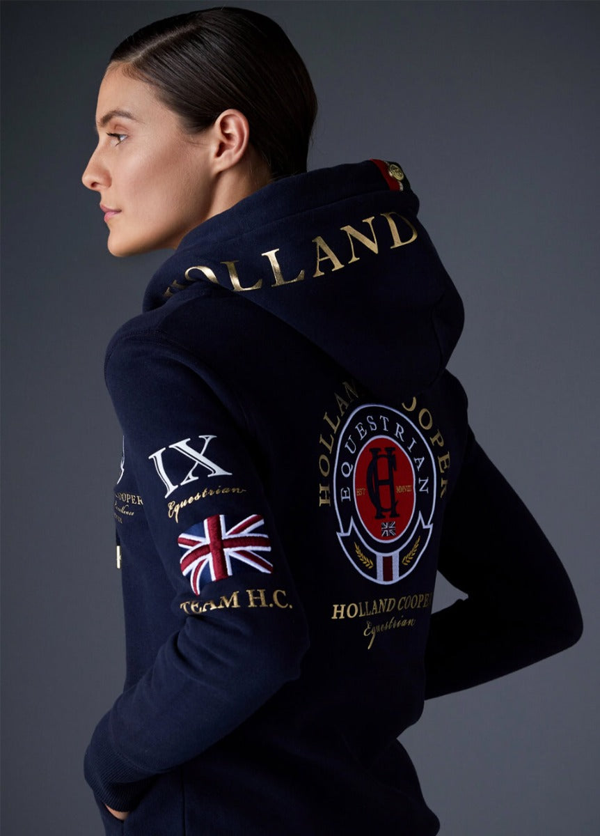 Holland Cooper Equi Team Hoodie - Navy