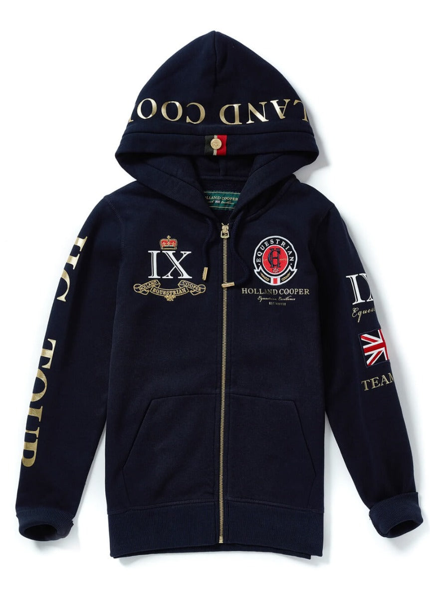 Holland Cooper Equi Team Hoodie - Navy