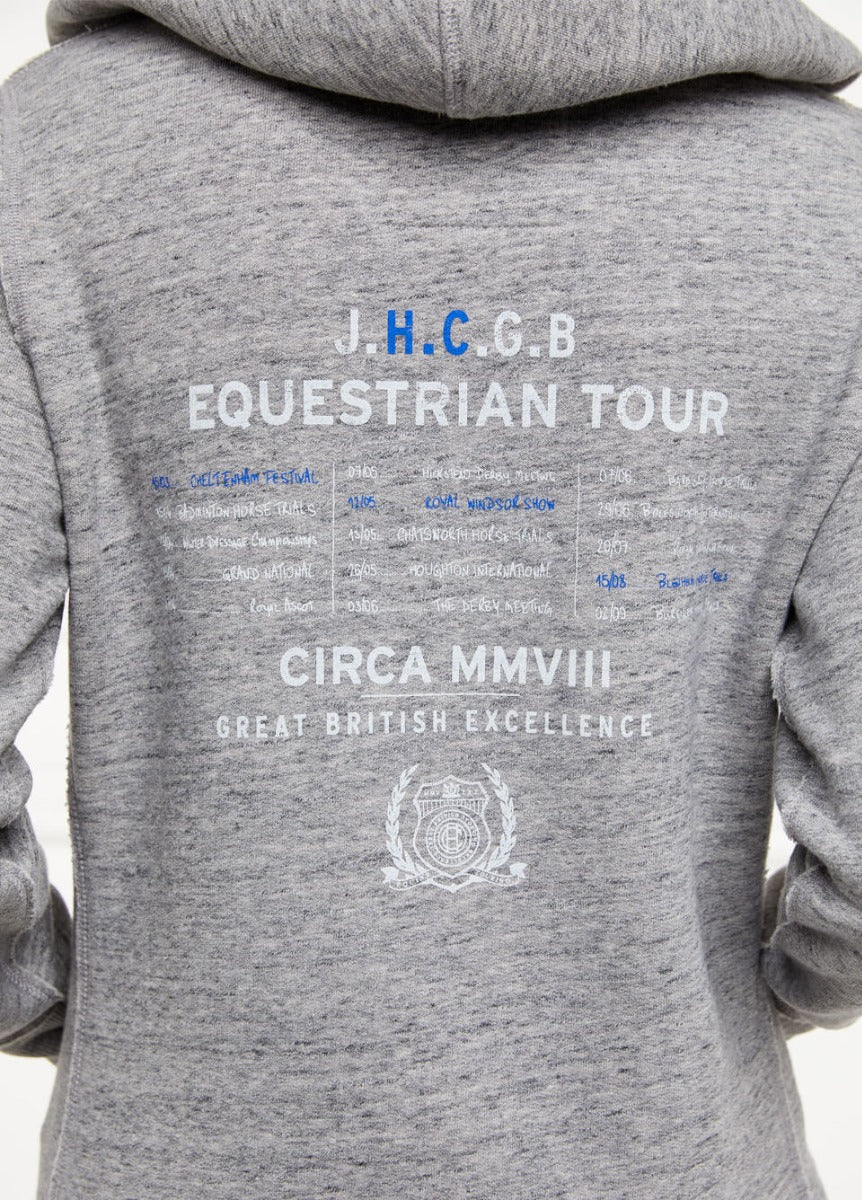 Holland Cooper Events Hoodie - Grey Marl