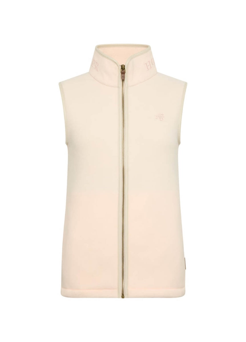 Holland Cooper Country Fleece Gilet - Palest Pink