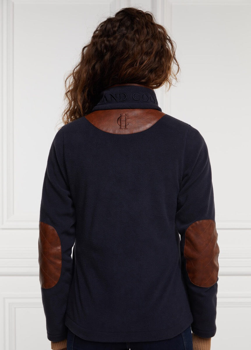 Holland Cooper Country Fleece Jacket - Ink Navy