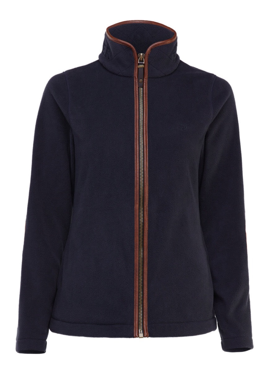 Holland Cooper Country Fleece Jacket - Ink Navy